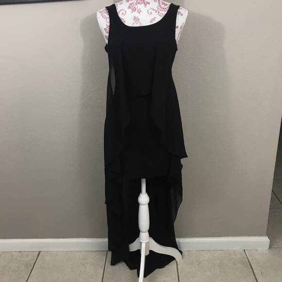 Bebe Dresses Bebe Black Dress With Train Poshmark